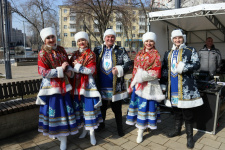 14 марта в Самару прибыли участники автопробега «Крым-Россия! Навсегда!»