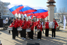 14 марта в Самару прибыли участники автопробега «Крым-Россия! Навсегда!»