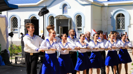 Сегодня принимали участие в ежегодном православном Троицком фестивале на Царёвом кургане