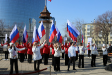 14 марта в Самару прибыли участники автопробега «Крым-Россия! Навсегда!»