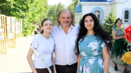 Сегодня принимали участие в ежегодном православном Троицком фестивале на Царёвом кургане