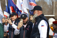14 марта в Самару прибыли участники автопробега «Крым-Россия! Навсегда!»