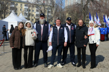 14 марта в Самару прибыли участники автопробега «Крым-Россия! Навсегда!»