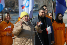 14 марта в Самару прибыли участники автопробега «Крым-Россия! Навсегда!»