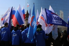 14 марта в Самару прибыли участники автопробега «Крым-Россия! Навсегда!»