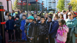 Открытие площадки ГТО