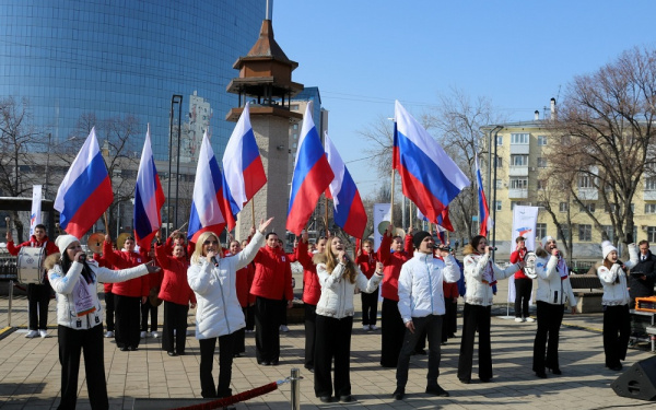 14 марта в Самару прибыли участники автопробега «Крым-Россия! Навсегда!»